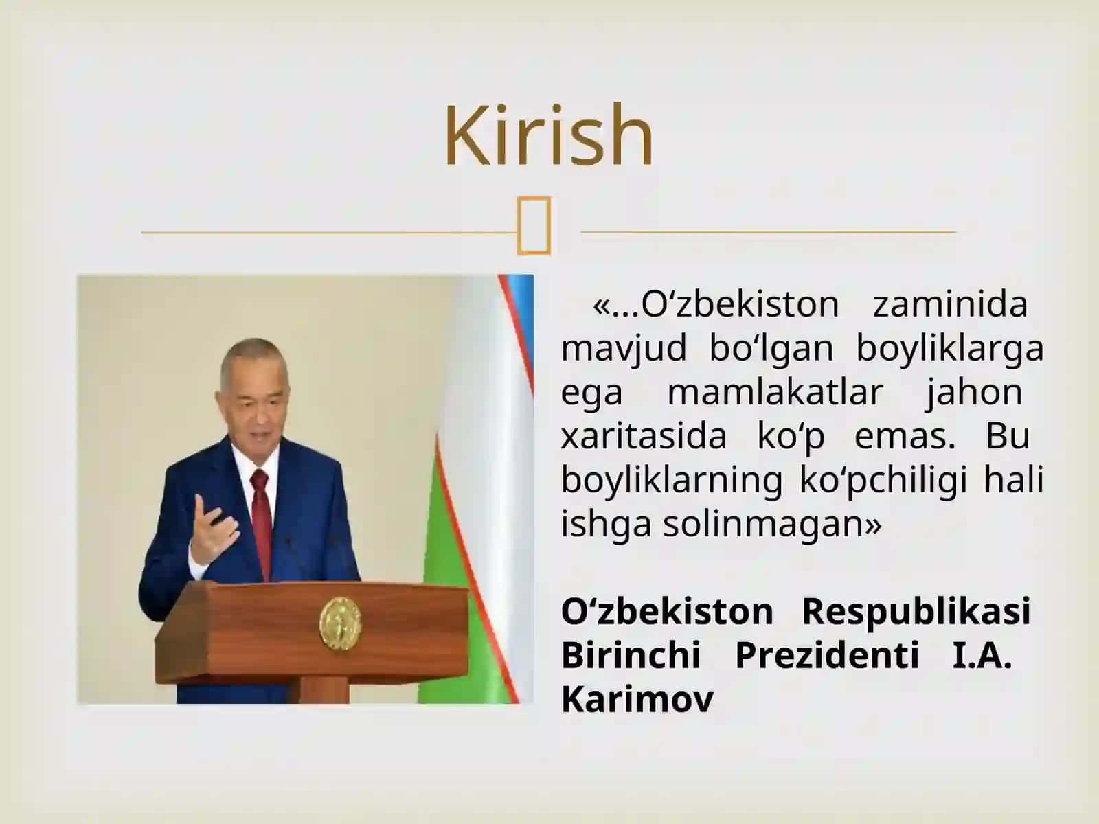 DUNYO YOQILG`I ENERGETIKA BALANSINING HOLATI VA KO`MIR QAZIB CHIQARISH TEXNOLOGIYALARI 3