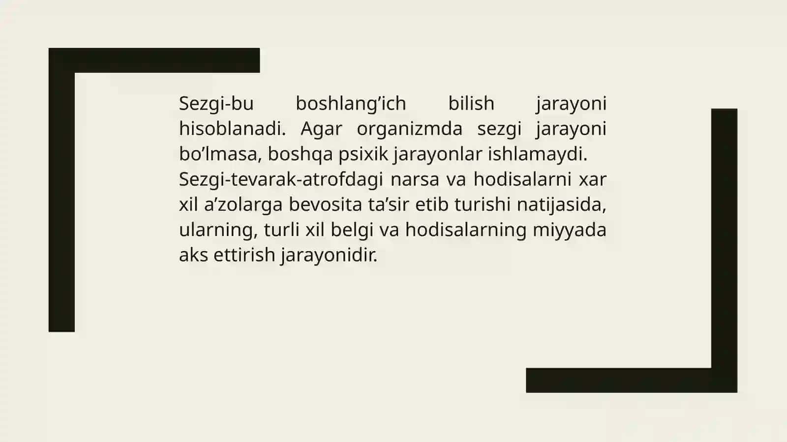 Sezgi haqida umumiy tushuncha 3