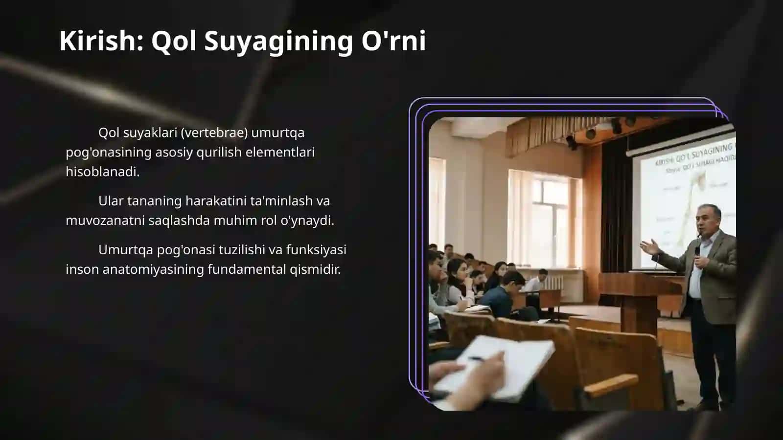 Qol suyagi haqida 3