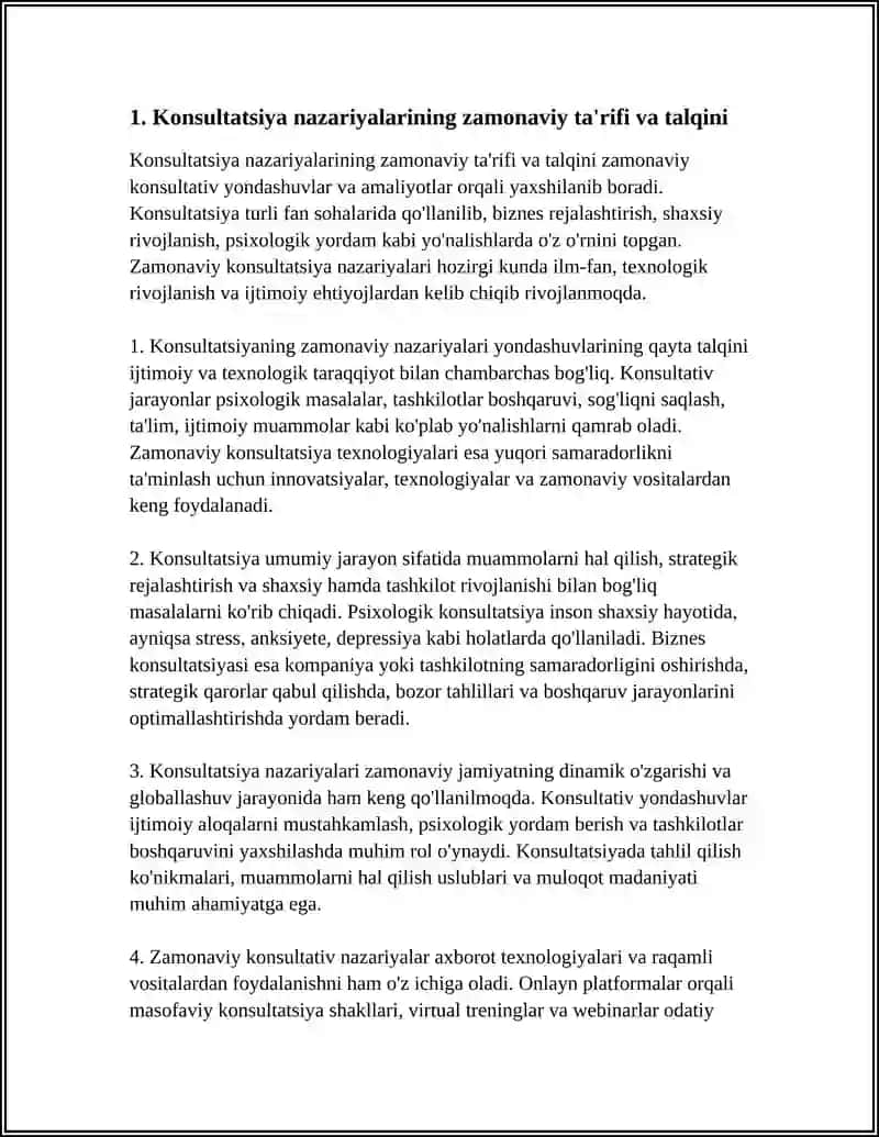 Konsultatsiyaning Maxsus Muammolari 3