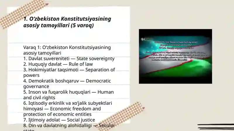 O'zbekiston Konstitutsiyasi 3
