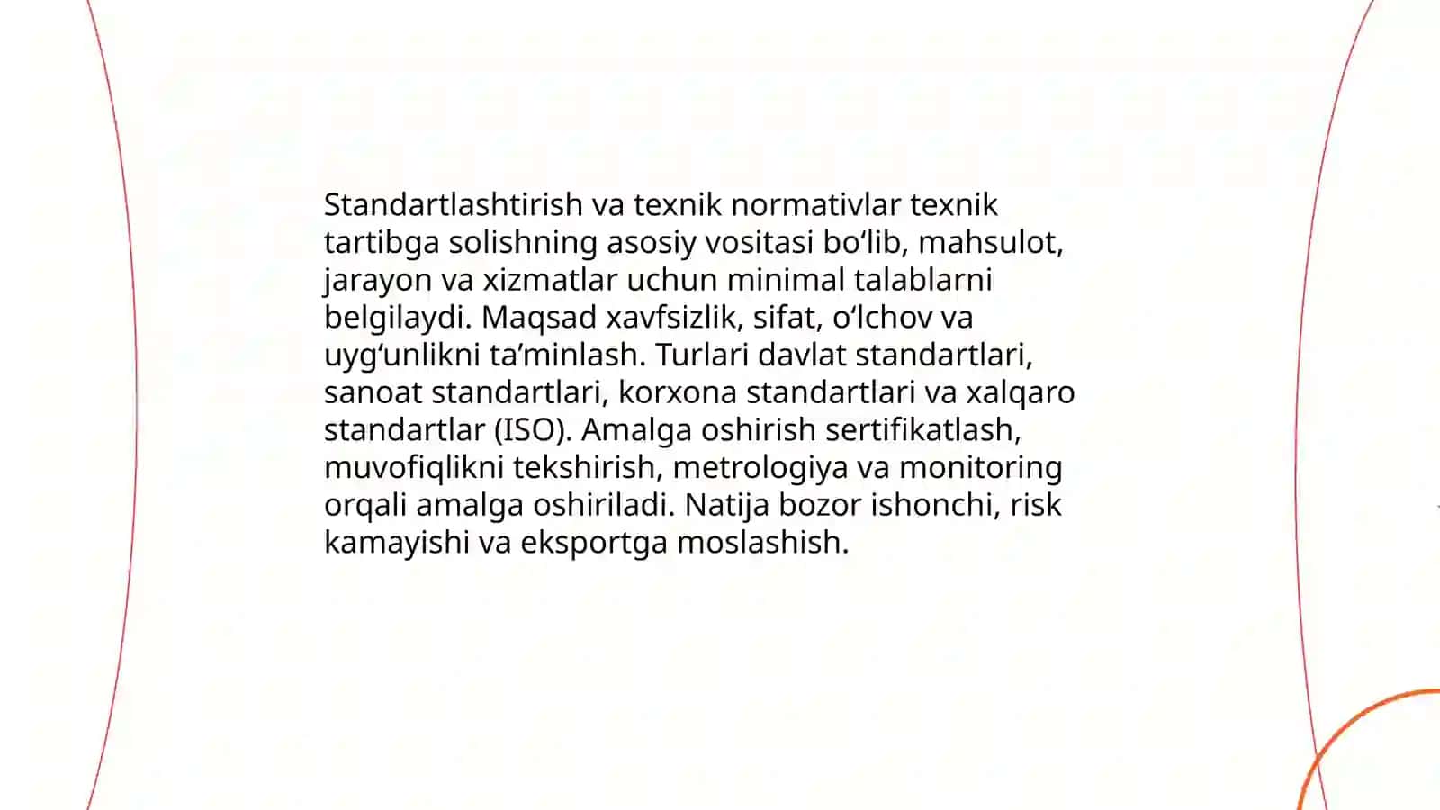 Standartlashtirish va texnik normativlar 3