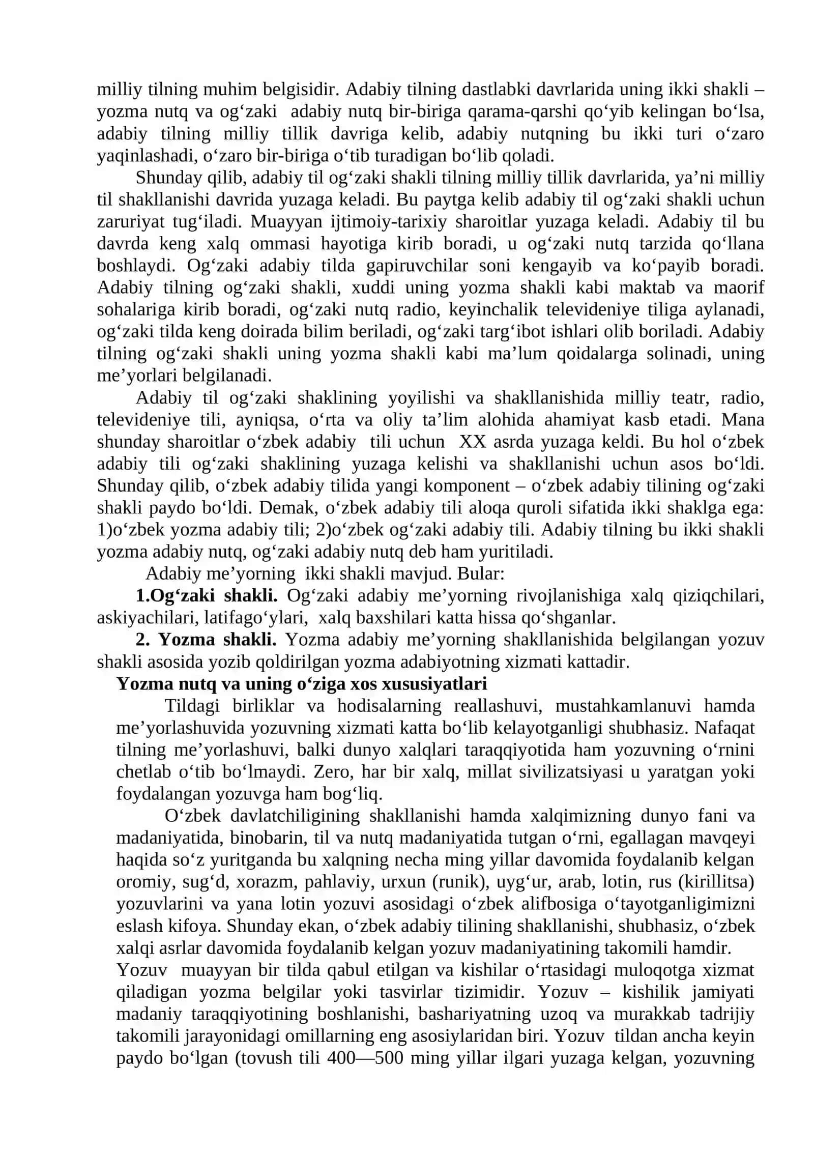 OG‘ZAKI MULOQOT VA UNING XUSUSIYATLARI 3