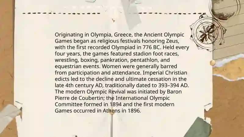 The Olympic games 3