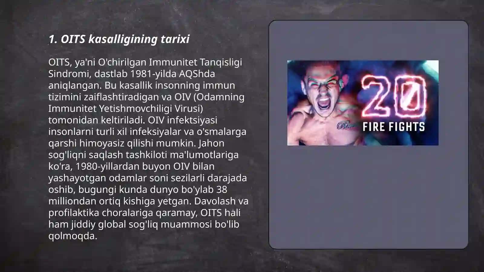 OITS kasalligining tarixi 3