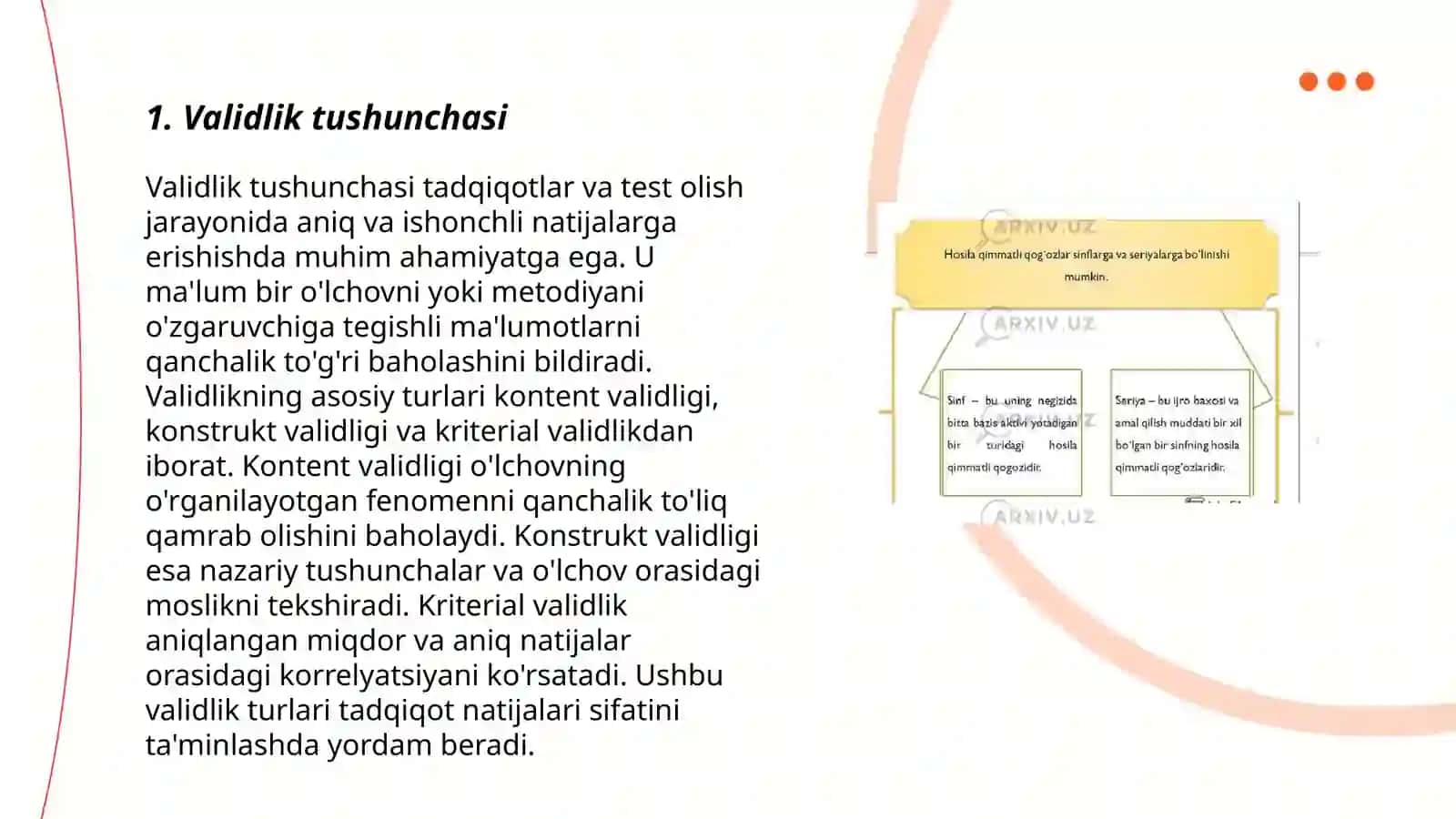 Validlik turlari 3