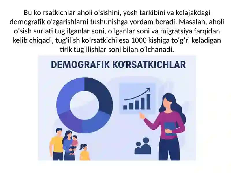 Demografik ko‘rsatkichlarni hisoblash bo‘yicha masalalar 3