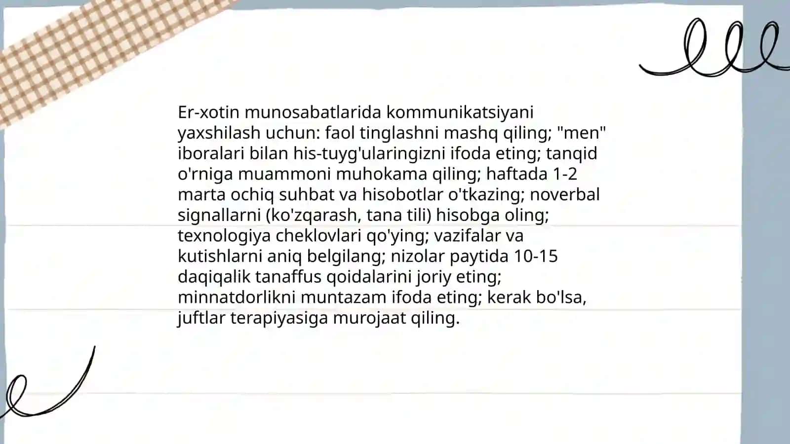Oilaviy muammolar bo‘yicha psixologik maslahat 3