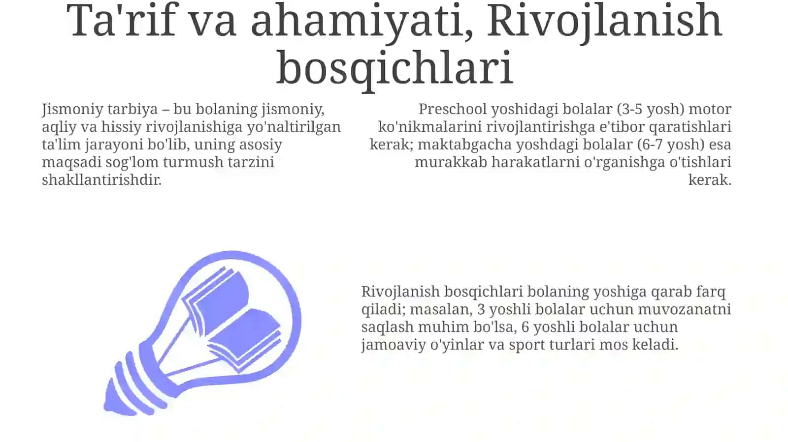 Ilk va Maktabgacha yoshdagi bolalarni jismoniy tarbiyasi 3