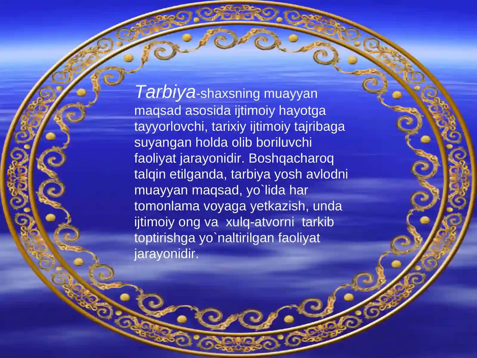Tarbiya maqsadi va vazifalari 3