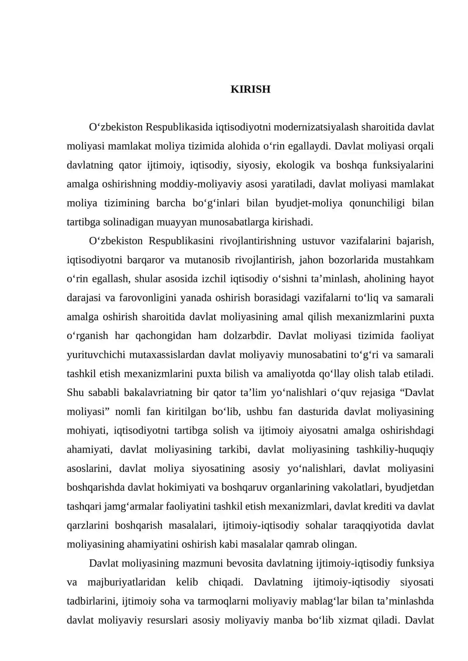 Davlat moliyasi va uning tuzilishi 3