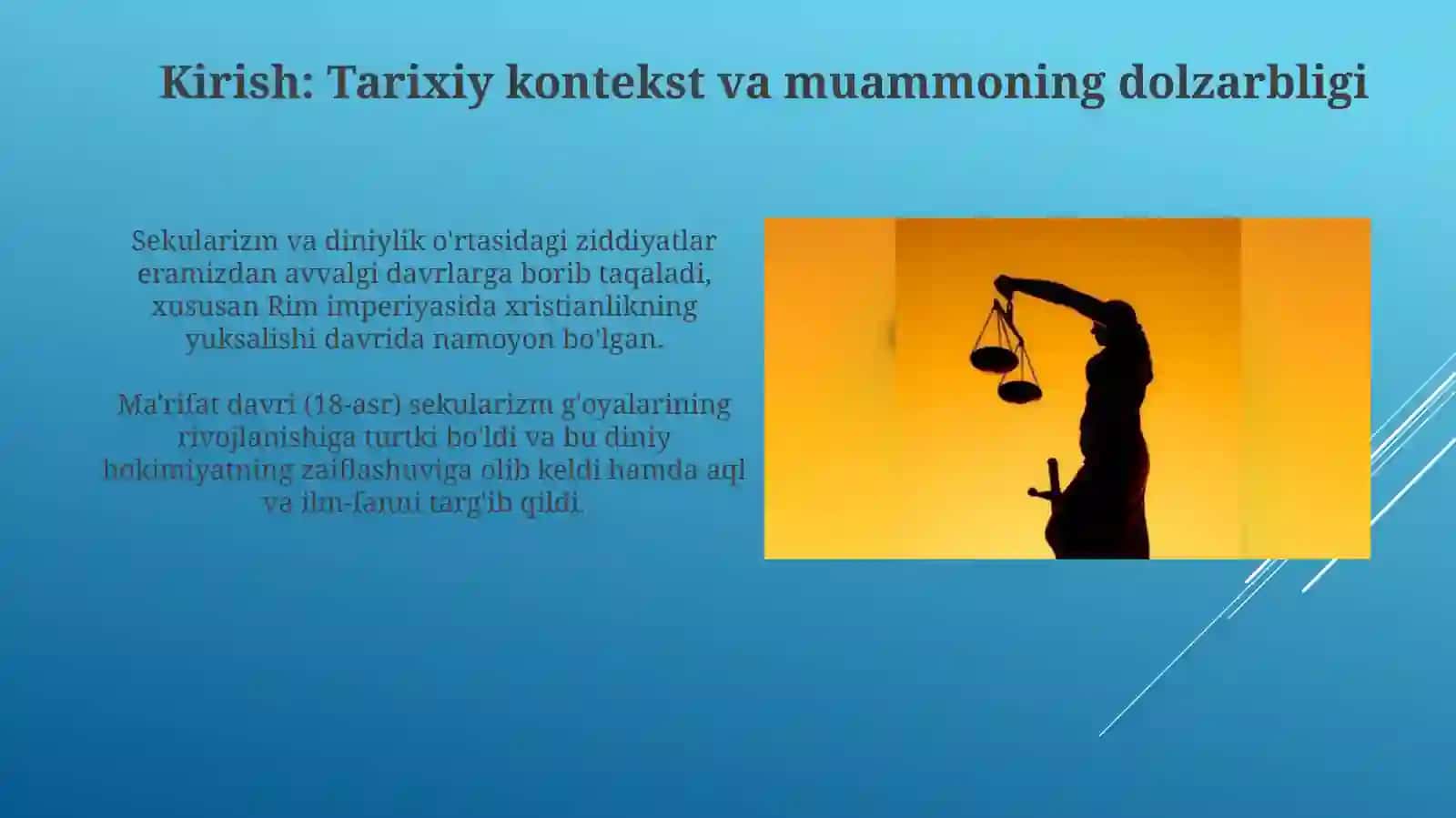 Jamiyat hayotida dunyoviylik va diniylik mutanosibligi 3