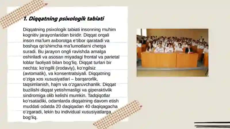 Katta sinf oʻquvchilarida diqqatning koʻchuvchanligini taqsimlanishini eksperimental oʻrganish 3