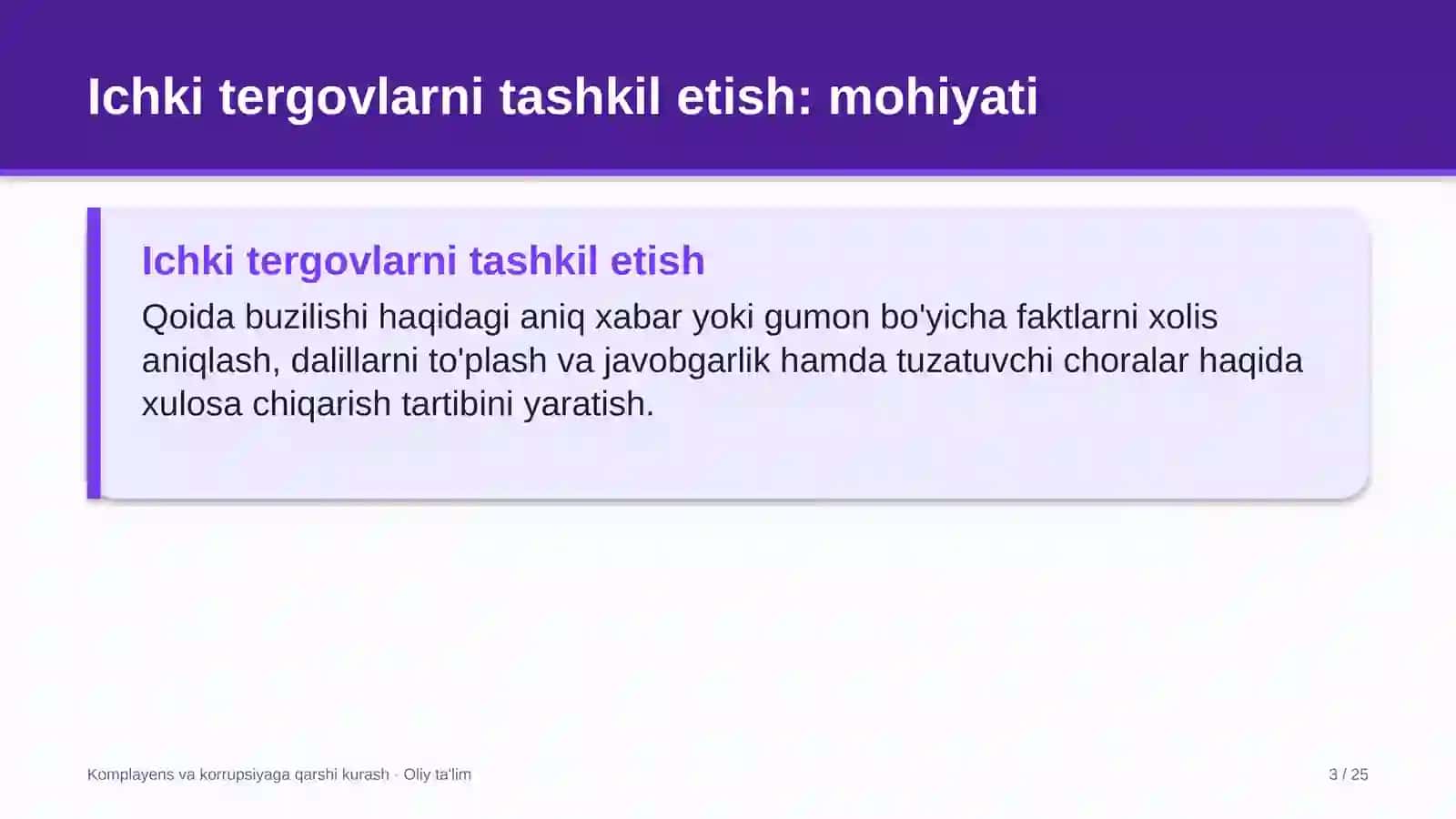 Mahalliy davlat hokimiyati organlarida ichki tergovlarni tashkil etish 3