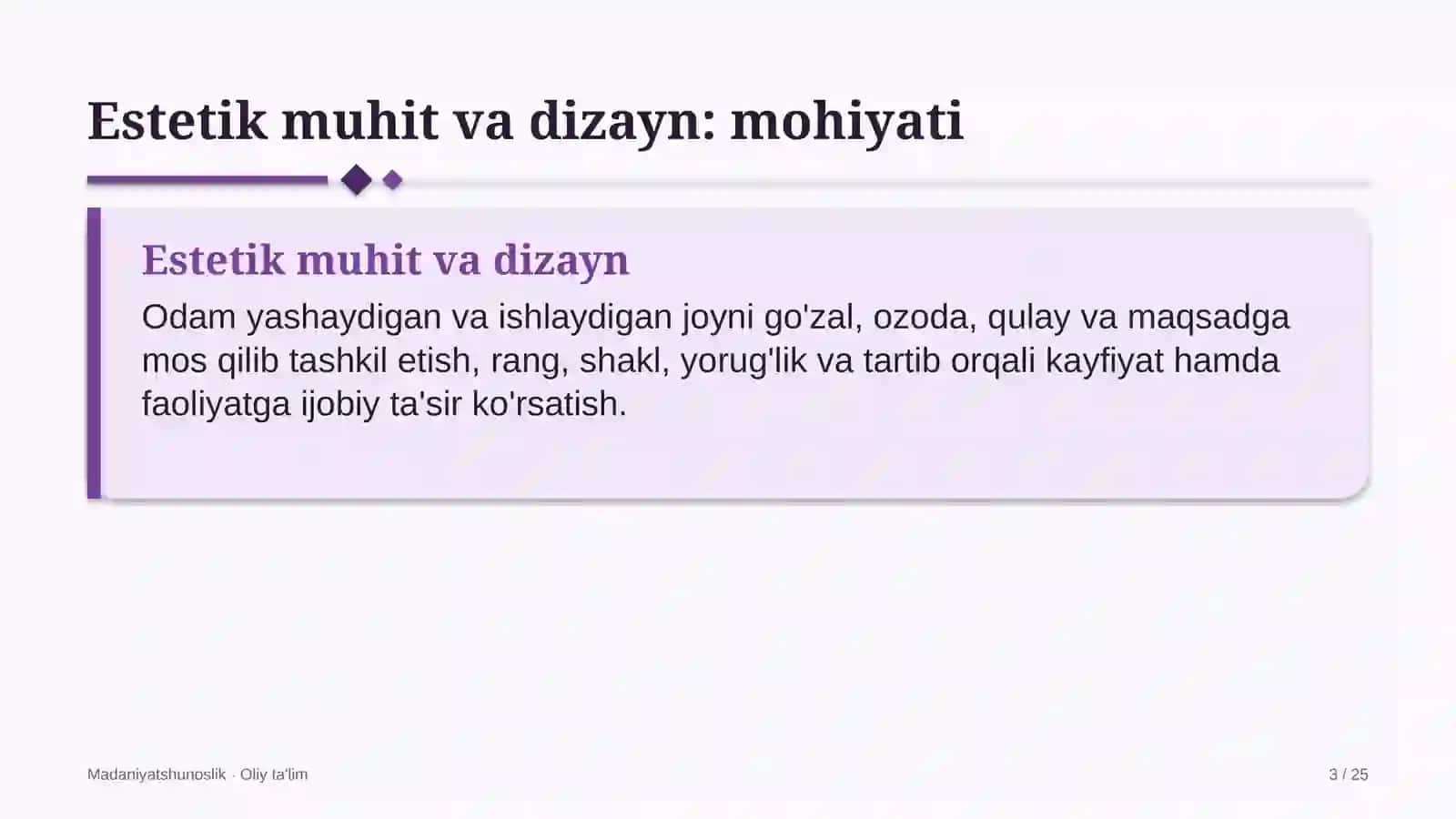 ta'lim texnologiyalari startaplarida estetik muhit va dizayn 3078 3