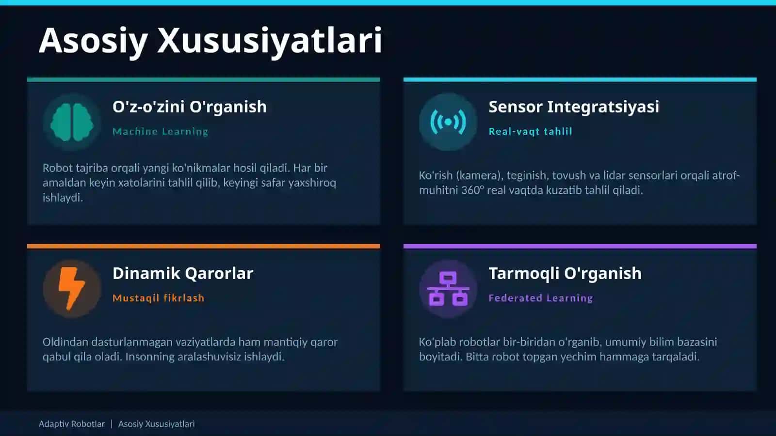 Adaptiv Robotlar 3