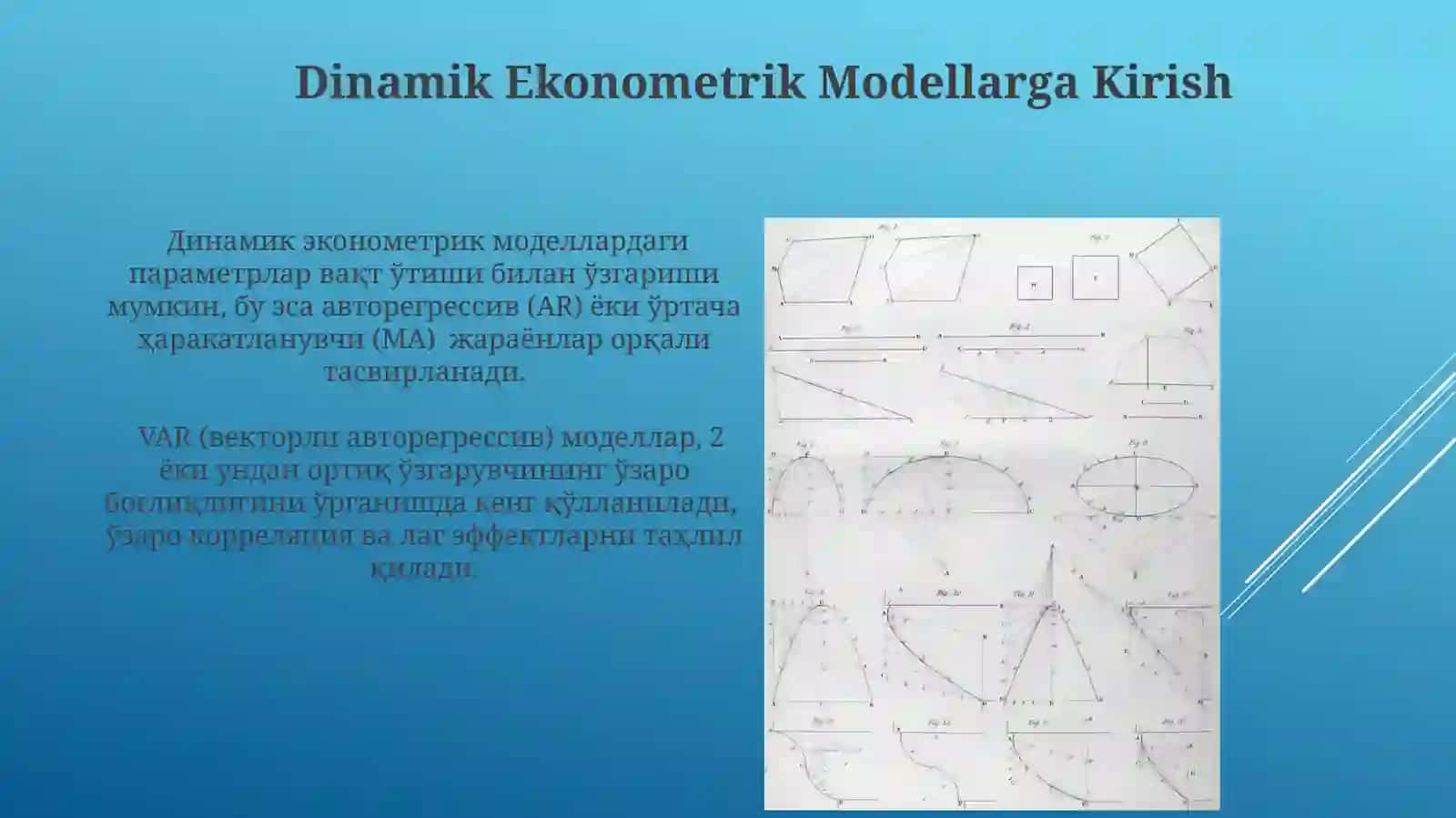 Dinamikekonometrikmodellardanfoydalanish 3