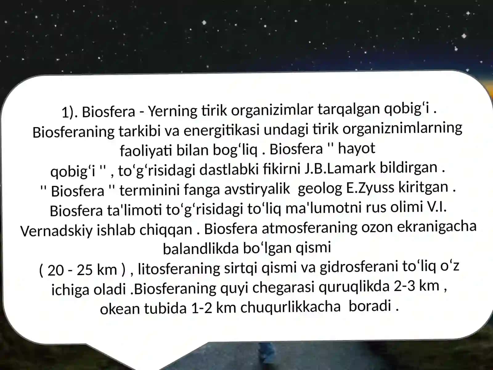 Biosfera va Populyatsiyalar 3