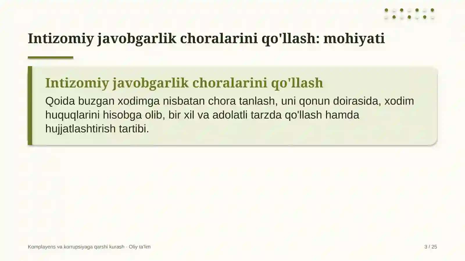 qurilishda intizomiy javobgarlik choralarini qo'llash tartibi 8232 3