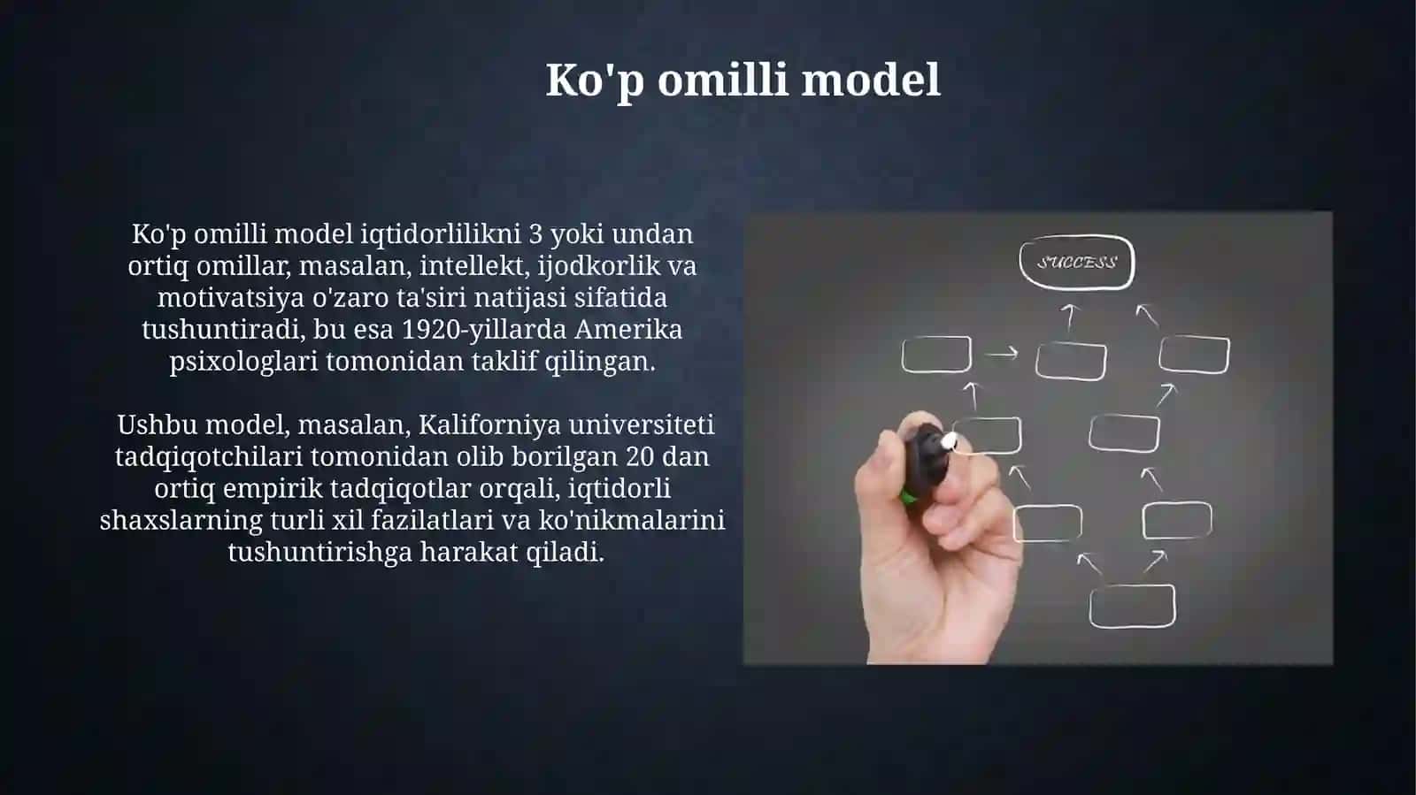 Iqtidorlilikning nazariy modeli strukturasi 3