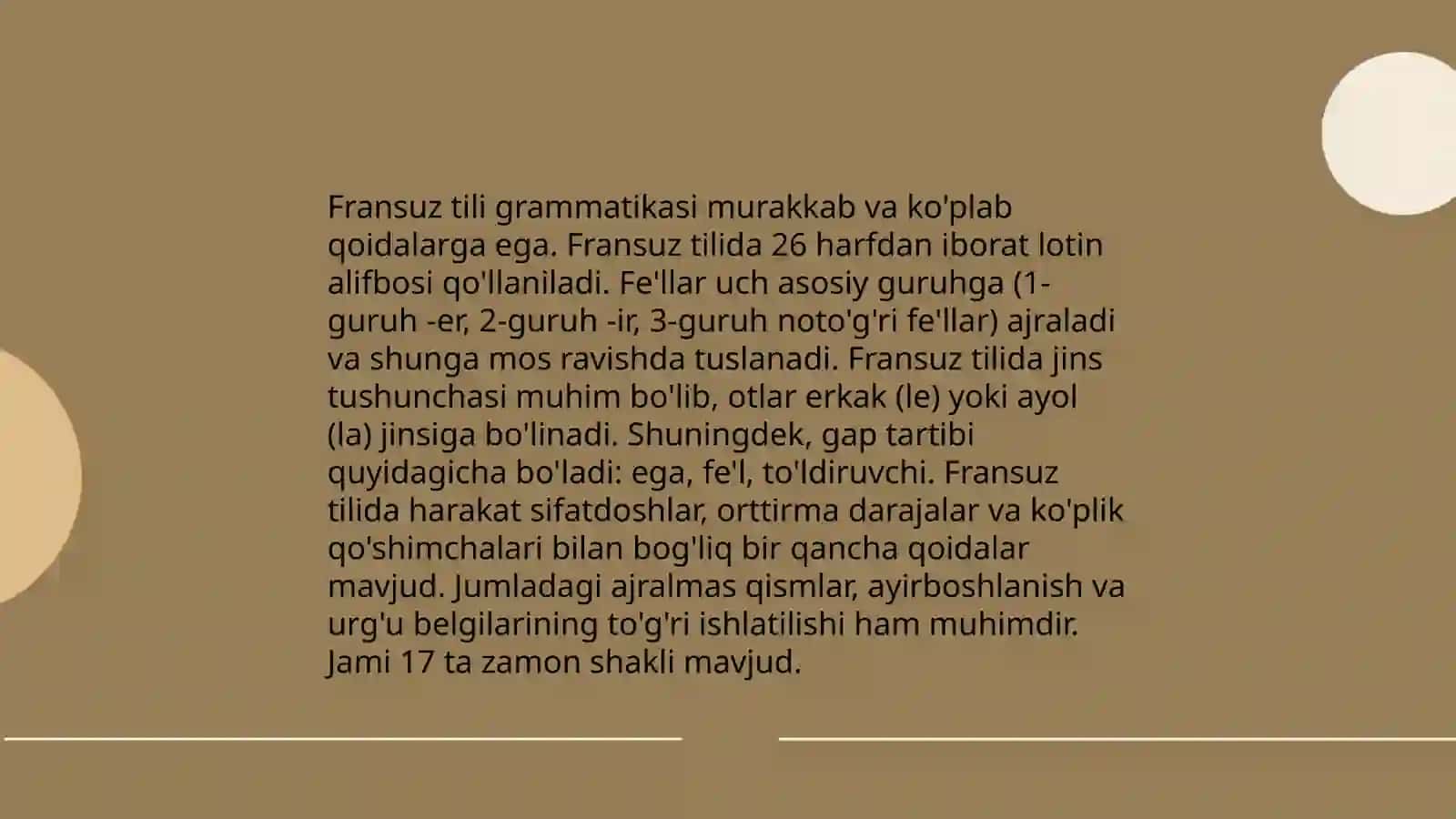 Fransuz tili grammatikasi 3