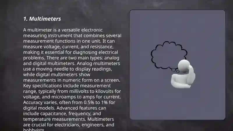 Multimeters 3