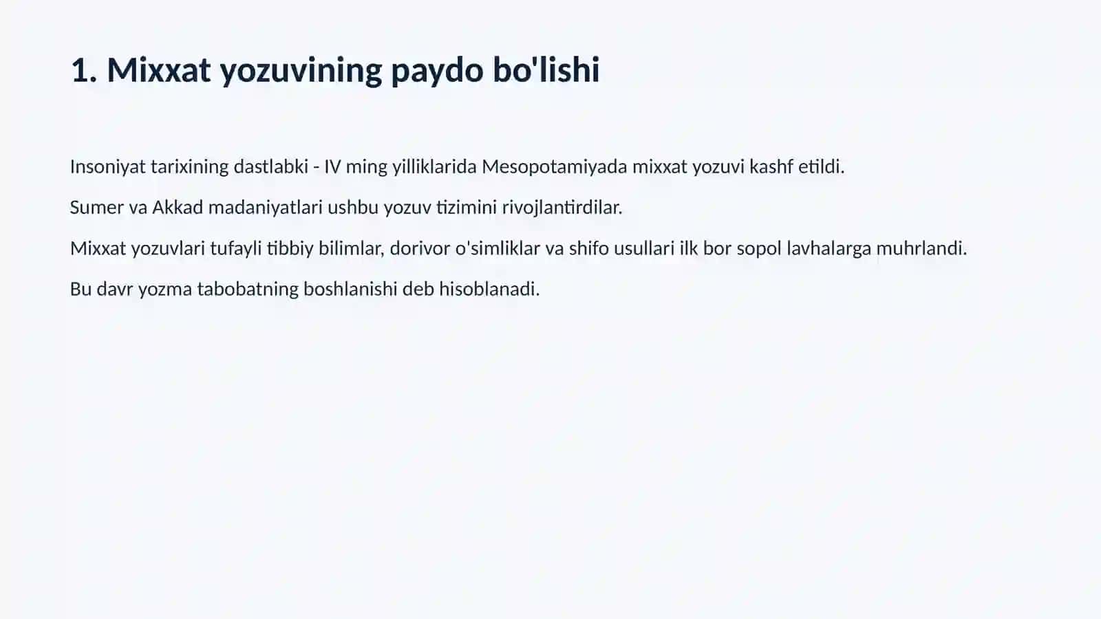 Xalq tabobati falsafasi6-Mavzu taqdimoti 3