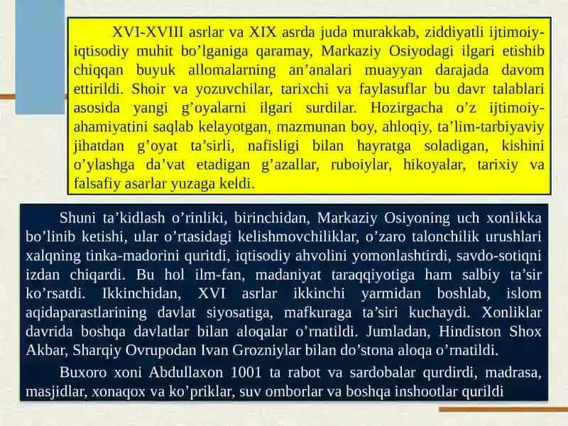 XVII asrdan XIX asrning yarimigacha tarbiya, maktab va pedagogik fikrlar 3
