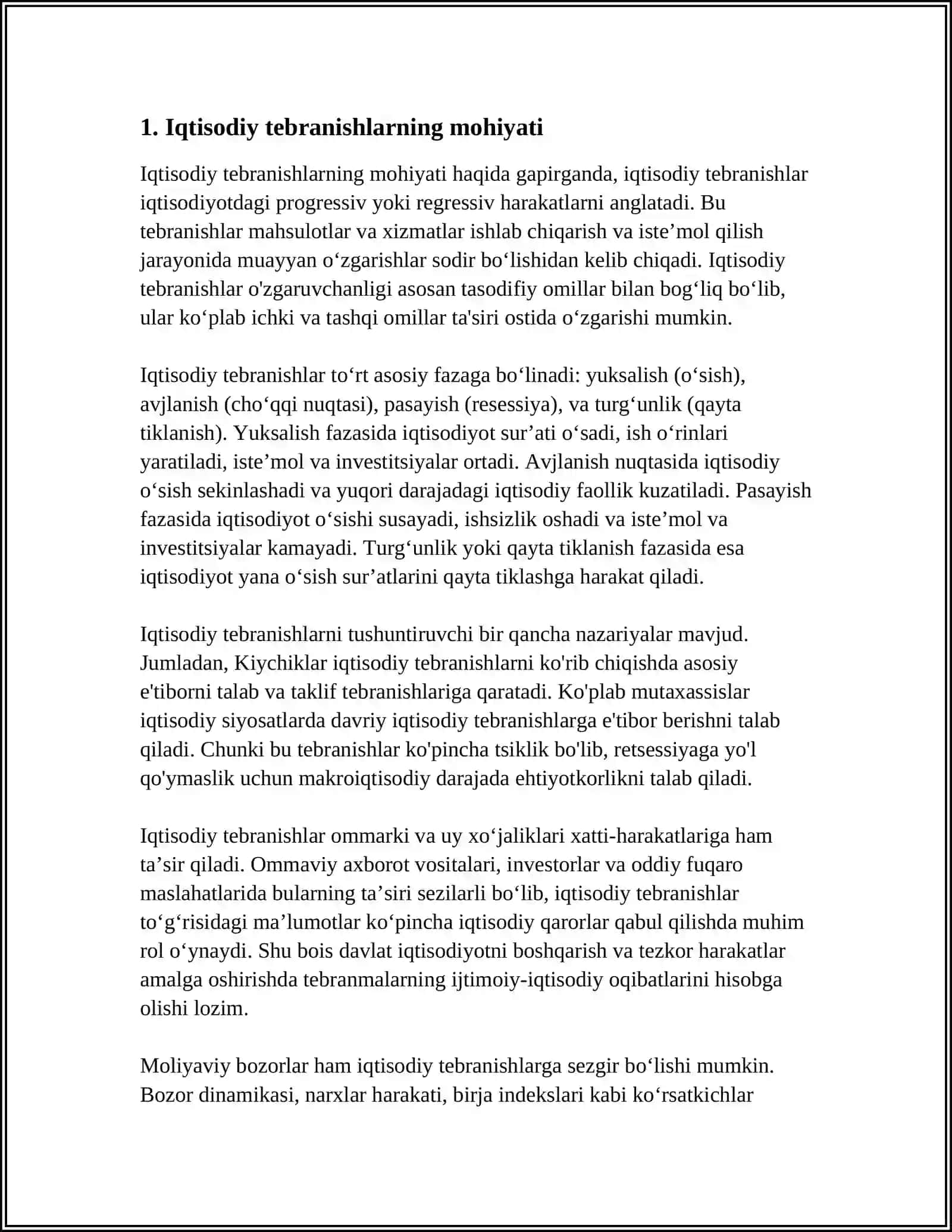 IQTISODIY TEBRANISHLAR 3