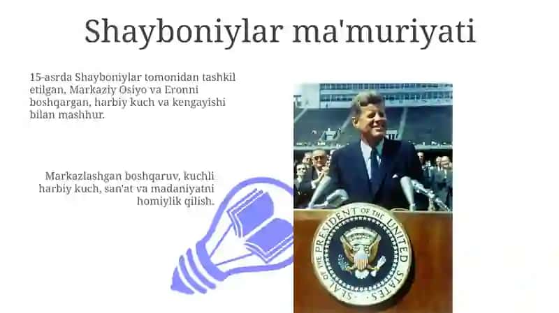 Shayboniylar davri siyosiy boshxaruv 3