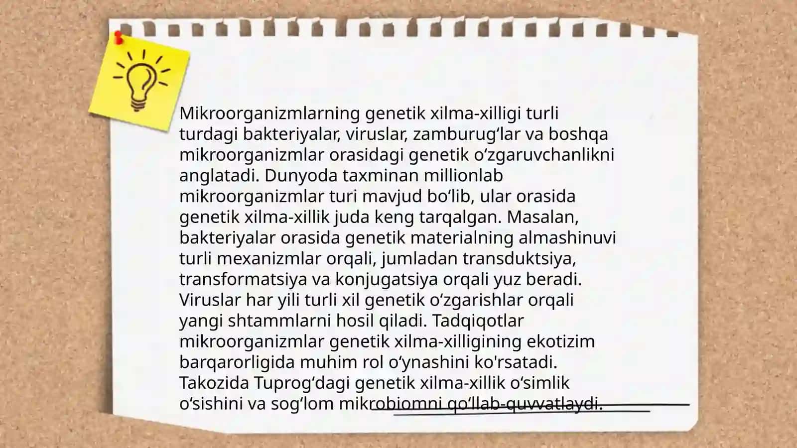Mikroorganizm o‘simlik va hayvonlar seleksiyasi 3