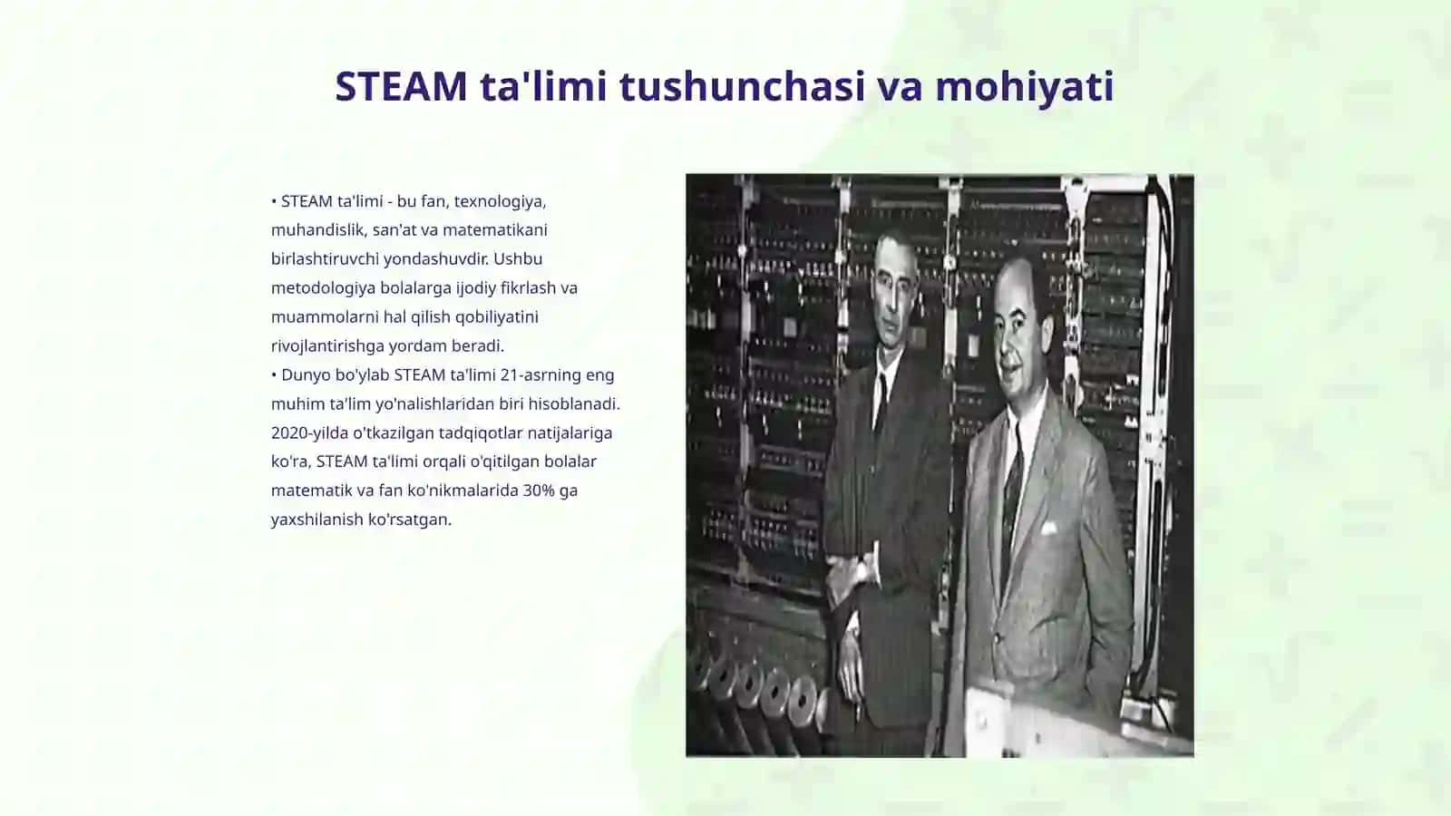 STEAM texnologiyalari bilan matematik ta'limi 3