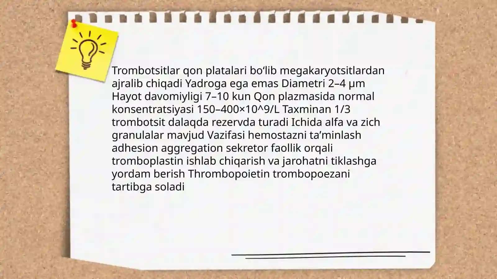 Trombotsitlar 3