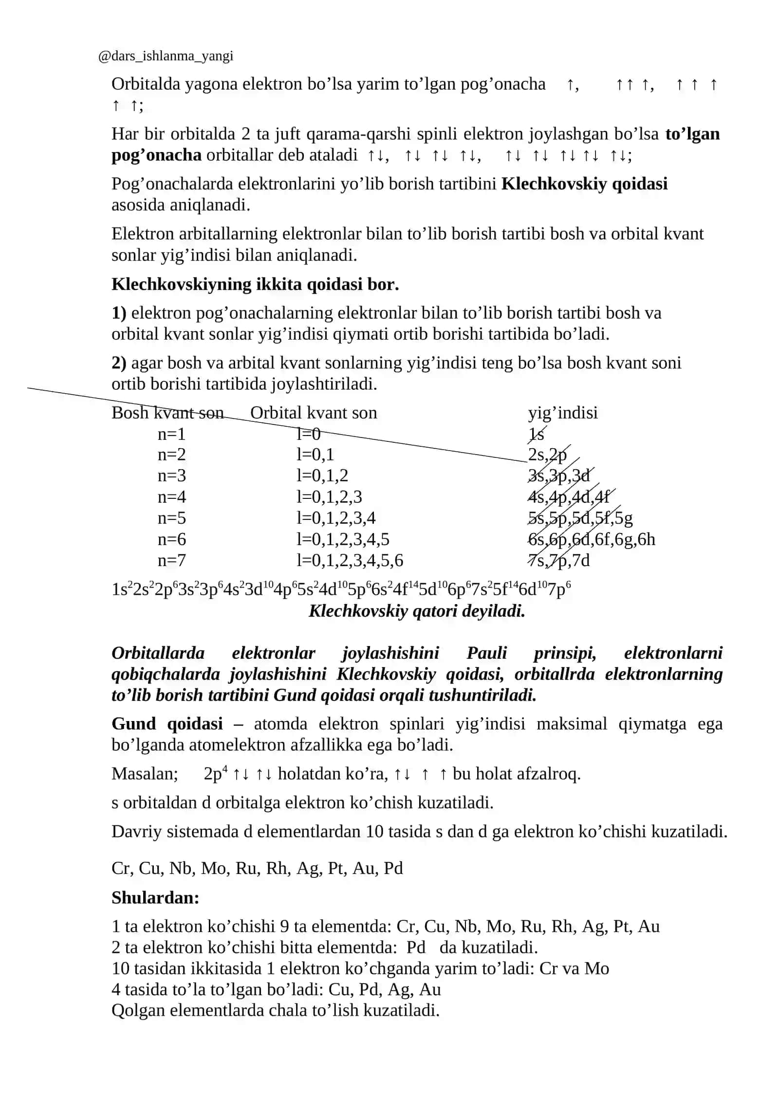 Atom va molekula tuzilishi 3