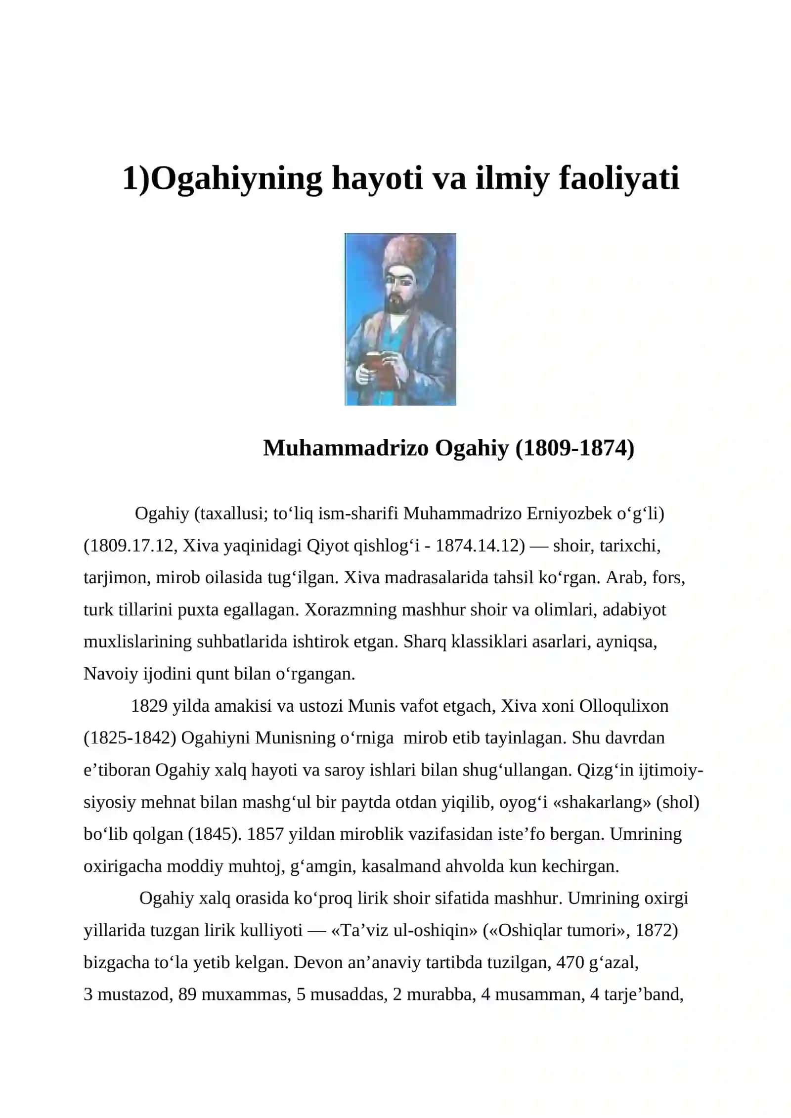 Ogahiyning pedagogik qarashlari 3
