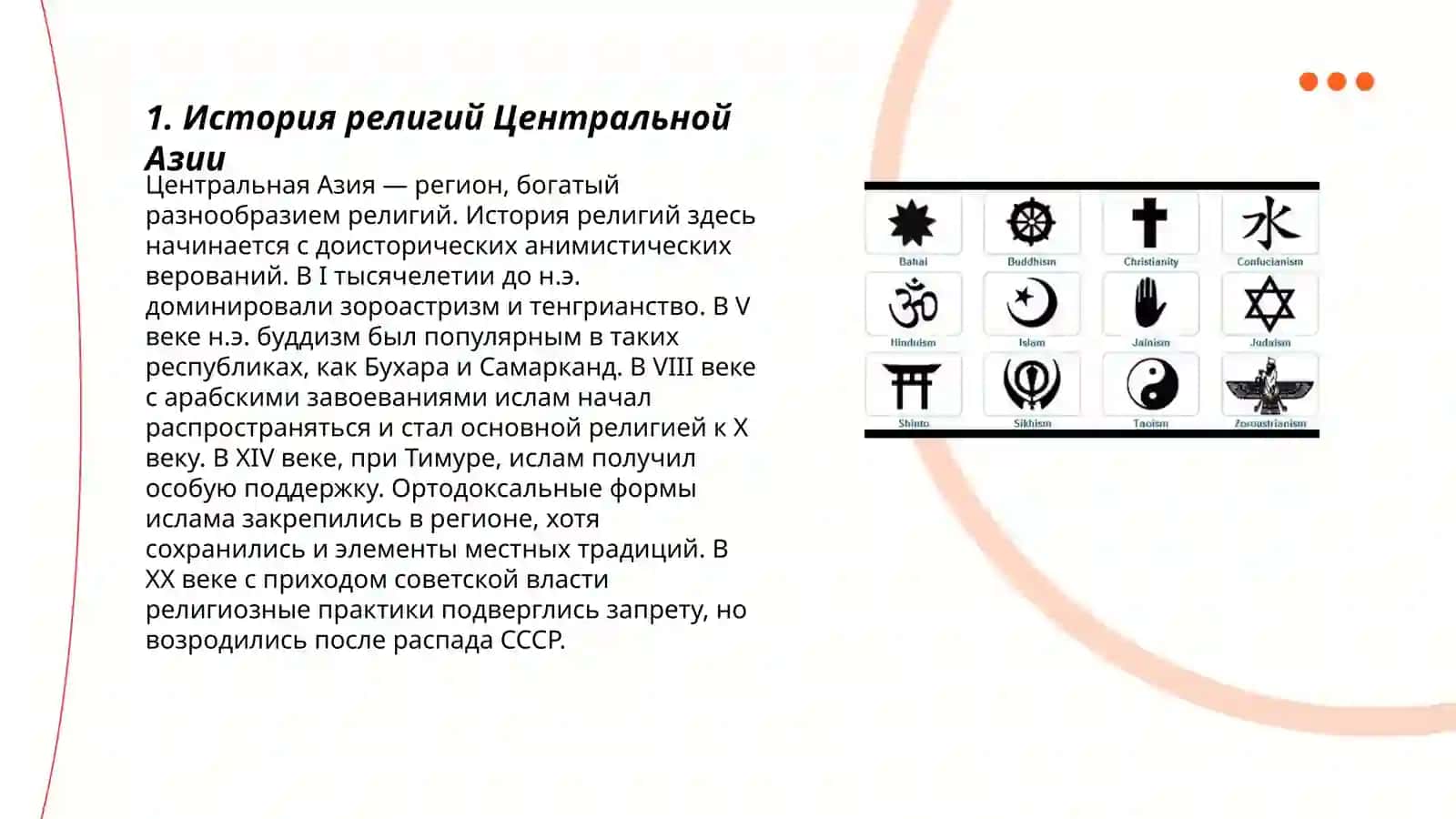 Религии Центральной Азии 3