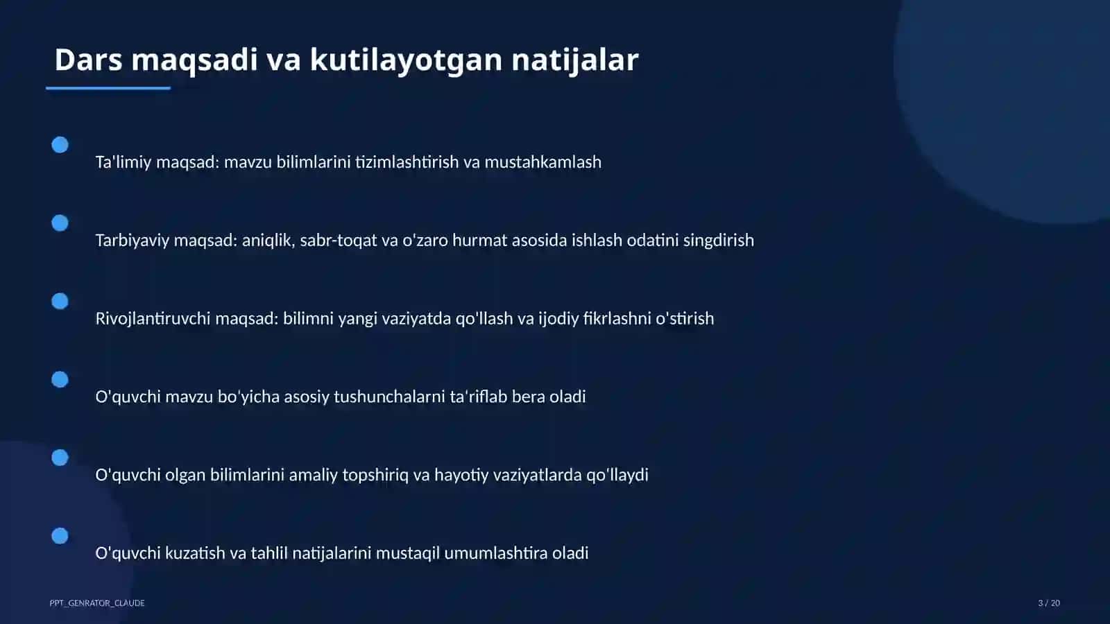Fazoda vektorlar va koordinatalar (11-sinf) 3