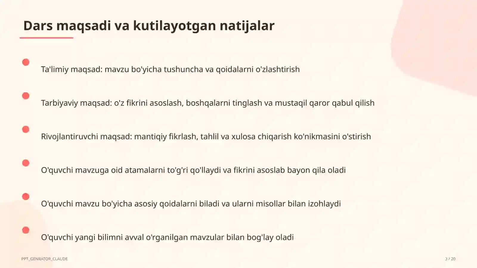 Oilaviy qadriyatlar va mas'uliyat (10-sinf) 3