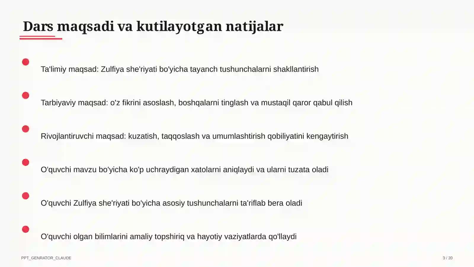 Zulfiya she'riyati (6-sinf) 3