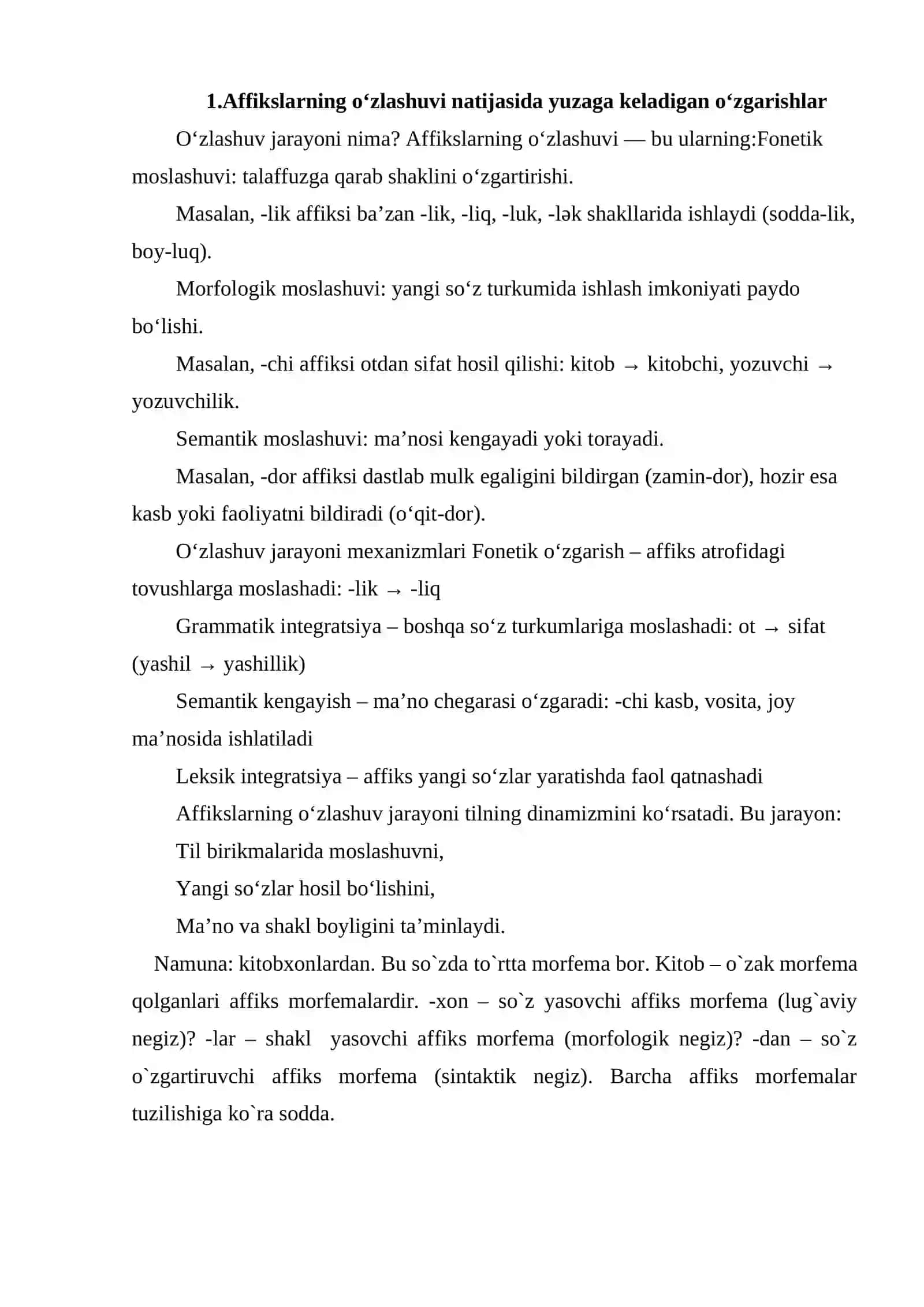 AFFIKSLARNING O‘ZLASHUV JARAYONI 3
