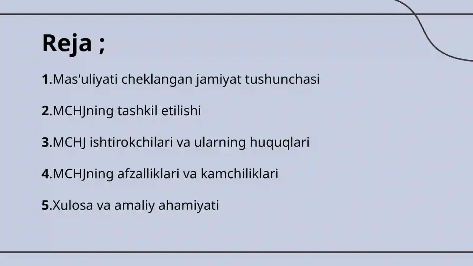 MChJ, Masulyati Cheklangan Jamiyat 3