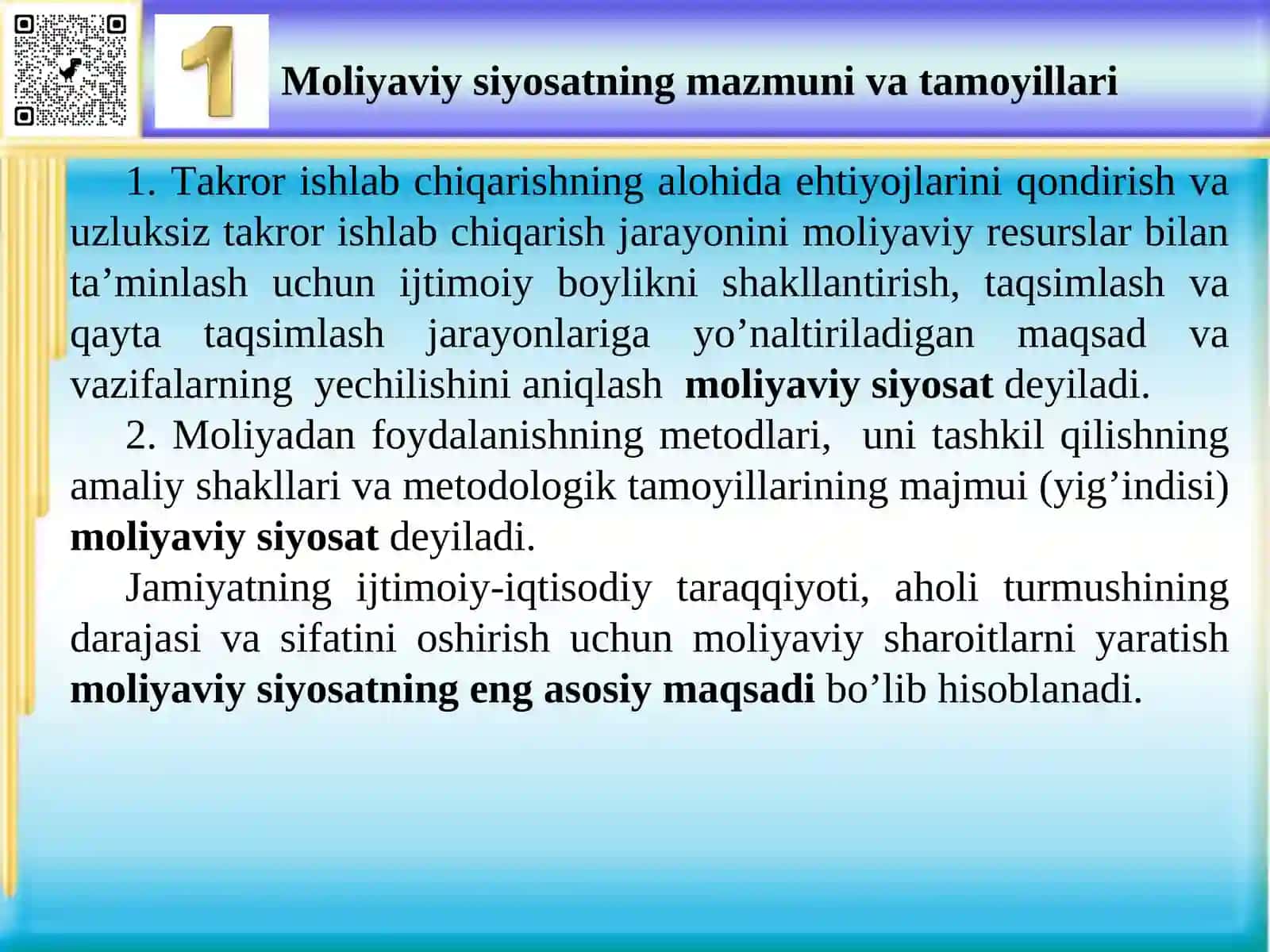 MOLIYAVIY SIYOSAT 3