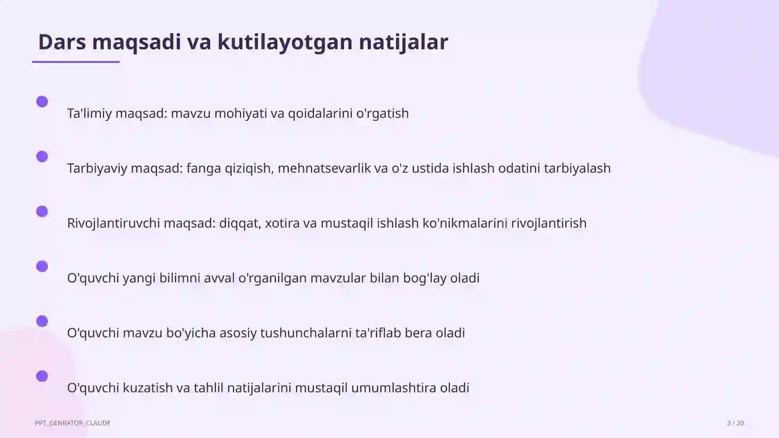 Me'morchilik yodgorliklari: Registon va Ichan-qal'a (6-sinf) 3