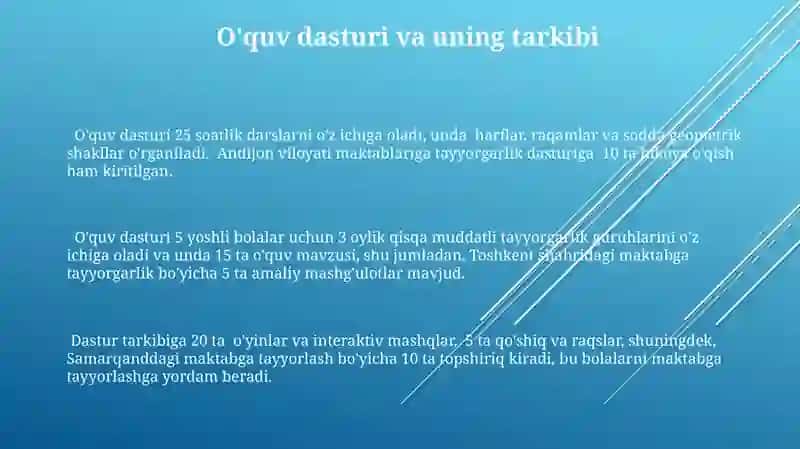 Maktabga Tayyorgarlik Jarayoni 3