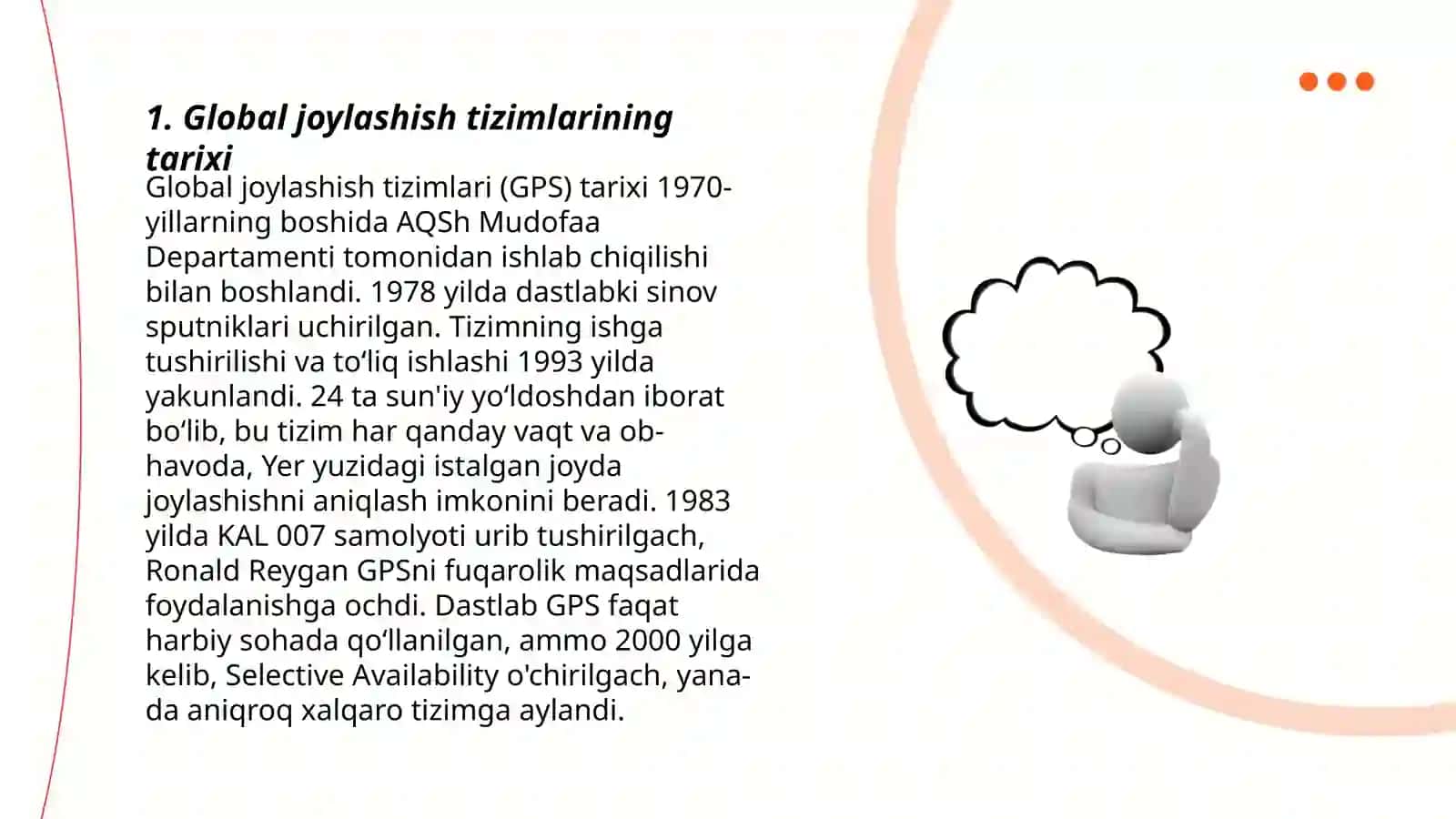 Global joylashish tizimlari 3