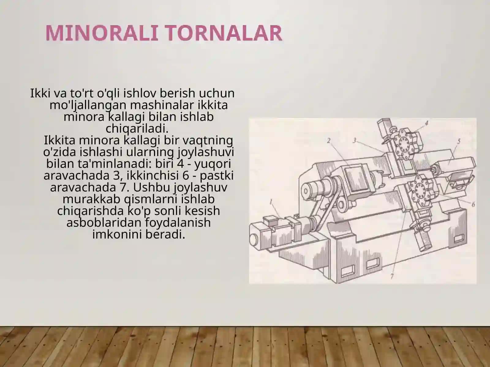 Staninalarga ishlov berish ketma-ketligi 3