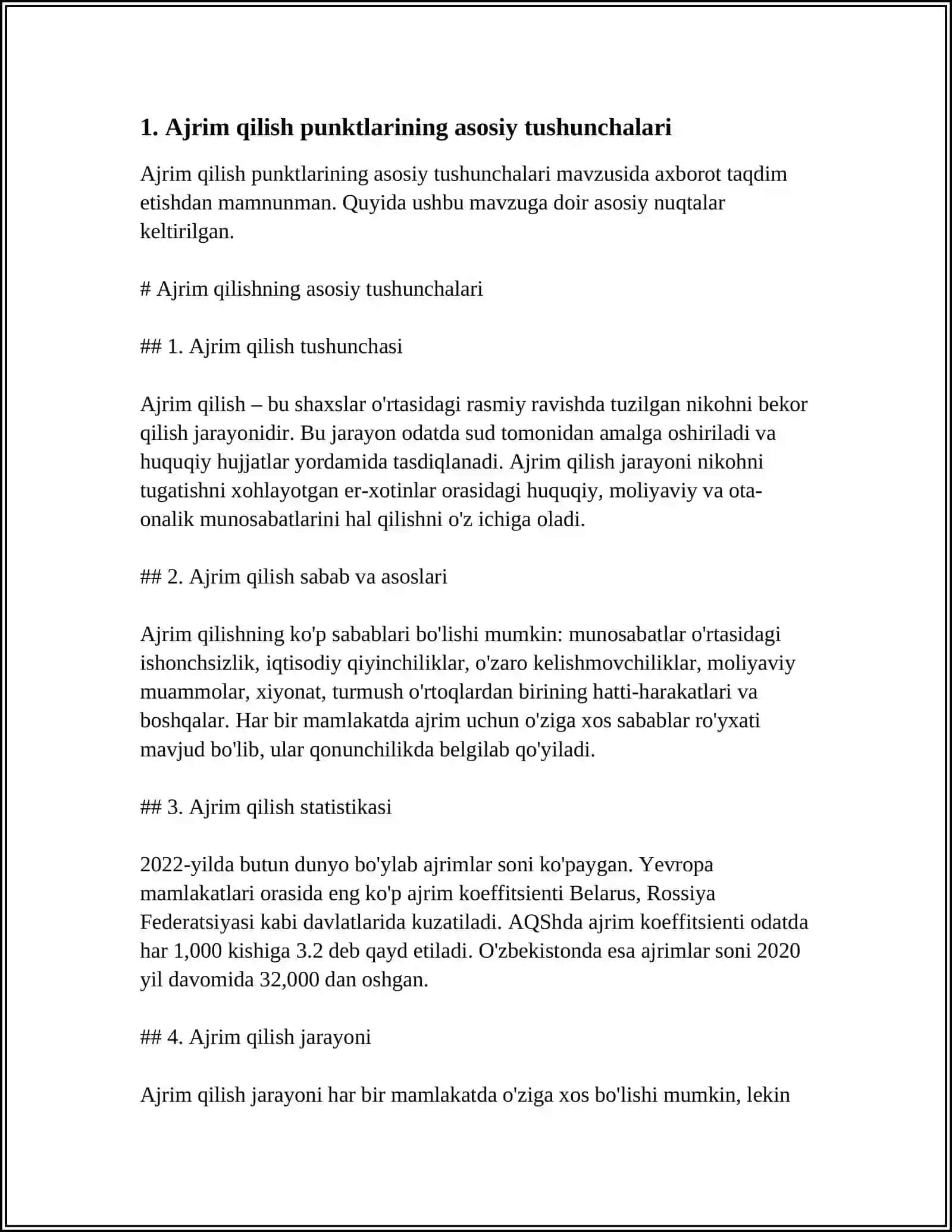 AJRIM QILISH PUNKTLARINING TUZILISHI VA ISHLASHI 3