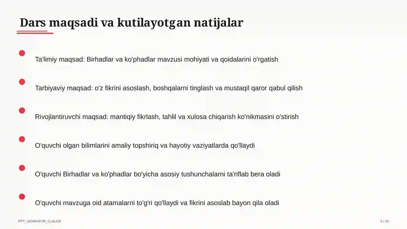 Birhadlar va ko'phadlar (7-sinf) 3