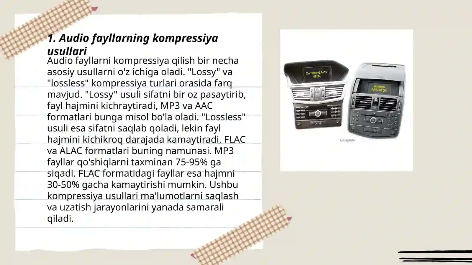 Audio va video axborotlar hajmini aniqlash 3