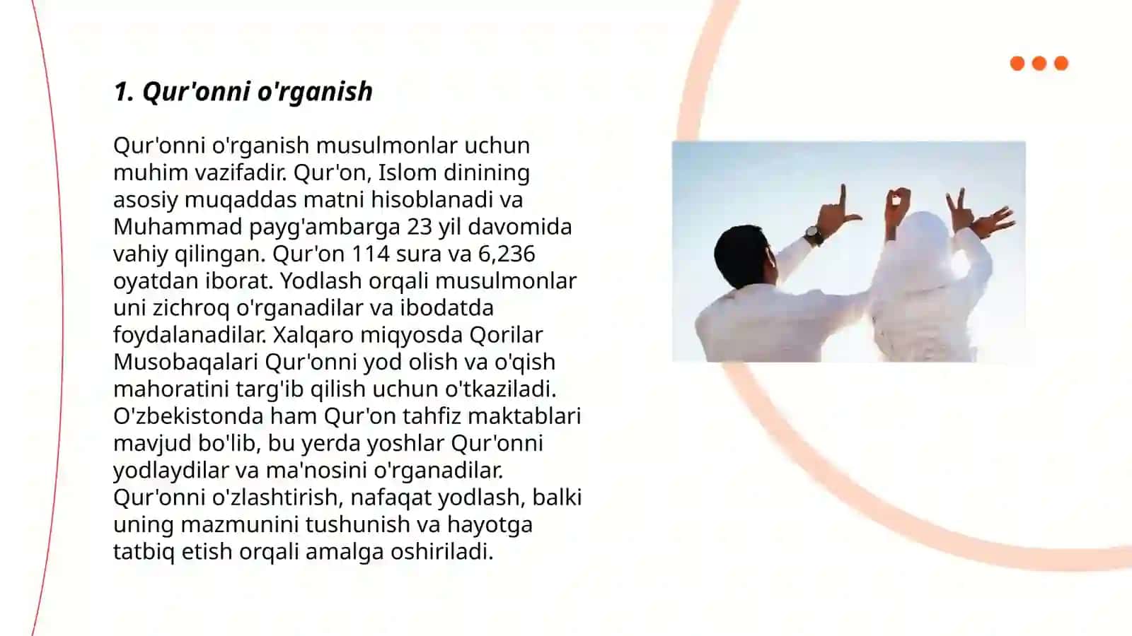 Islom dini manbalari va marosimlari 3